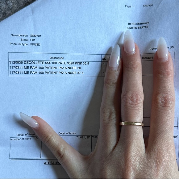 Brand new Nude Louboutin Me Pam 100 Patent - Picture 11 of 13